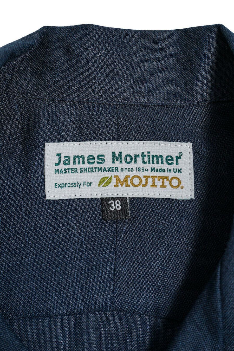 ABSHINTH SHIRT by James Mortimer（NAVY）- ARCH EXCLUSIVE | ARCH