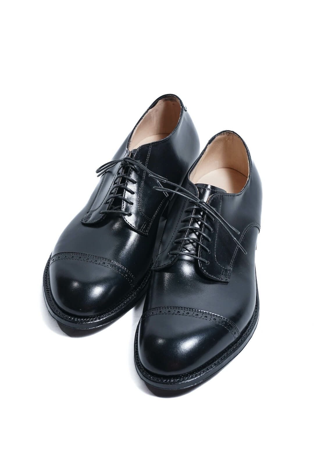 Cap-Toe Ox. CALF BLACK - ARCH EXCLUSIVE | ARCH ONLINE SHOP