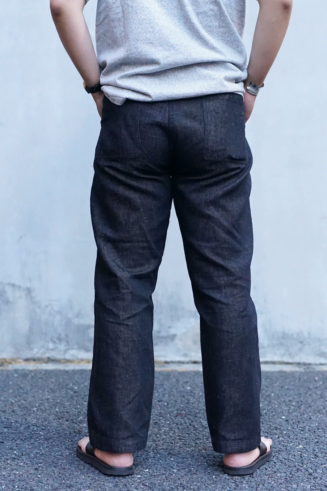 PANTALON TOULON(BLACK DENIM) - ARCH EXCLUSIVE | ARCH ONLINE SHOP