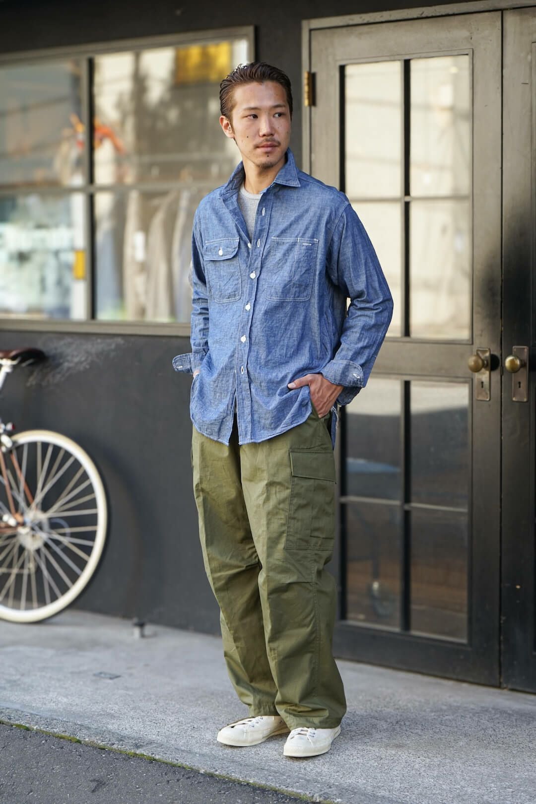ケネス フィールド CIGAR SHIRTS Selvage Chambray CIGAR SHIRTS Selvage Chambray | ARCH ONLINE SHOP