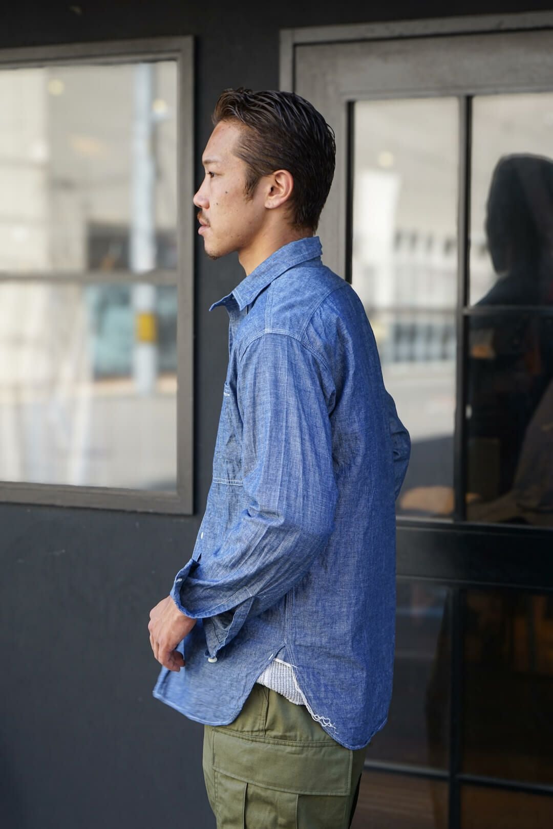 ケネス フィールド CIGAR SHIRTS Selvage Chambray CIGAR SHIRTS Selvage Chambray | ARCH ONLINE SHOP