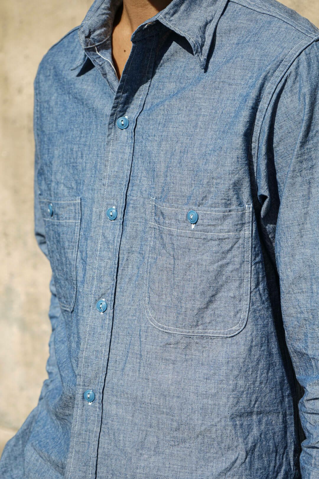 U.S.N CHAMBRAY SHIRT MADE IN USA | ARCH ONLINE SHOP