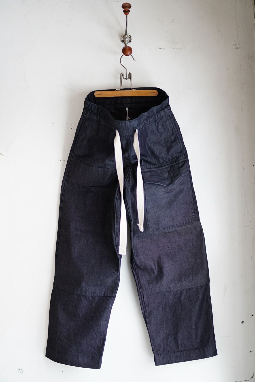 trousers MK-1 (indigo denim white code) | ARCH ONLINE SHOP