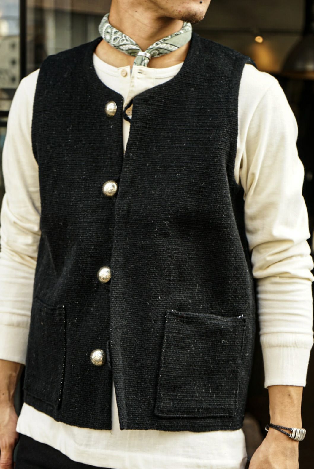 SOLID R/C CHIMAYO VEST - ARCH EXCLUSIVE | ARCH ONLINE SHOP