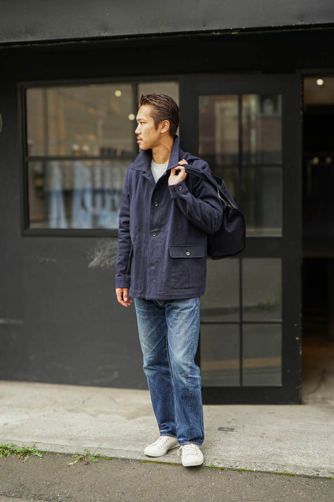 60's GERMAN VINTAGE WORKWEAR FABRIC JACKET | ARCH ONLINE SHOP