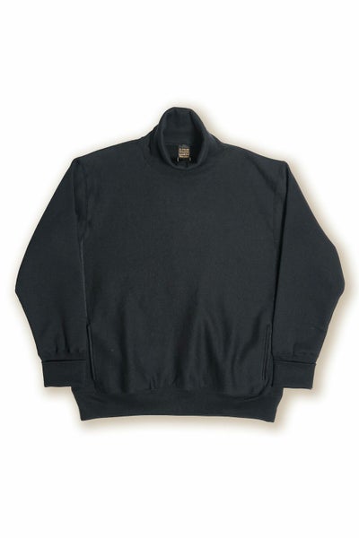Turtle Neck Sweat L/S（BLACK） | ARCH ONLINE SHOP