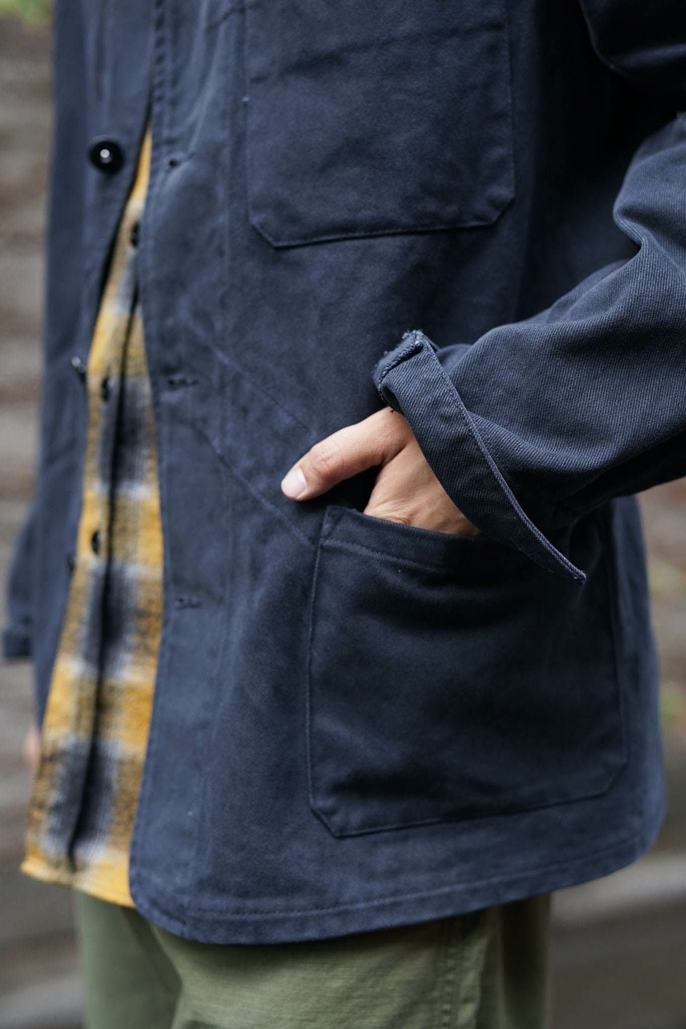 BRITISH WORK JACKET - MADE IN ENGLAND（NAVY） | ARCH ONLINE SHOP