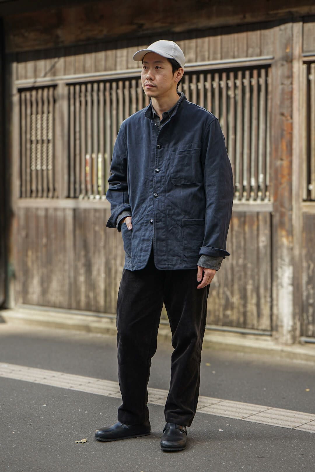 BRITISH WORK JACKET - MADE IN ENGLAND（NAVY） | ARCH ONLINE SHOP