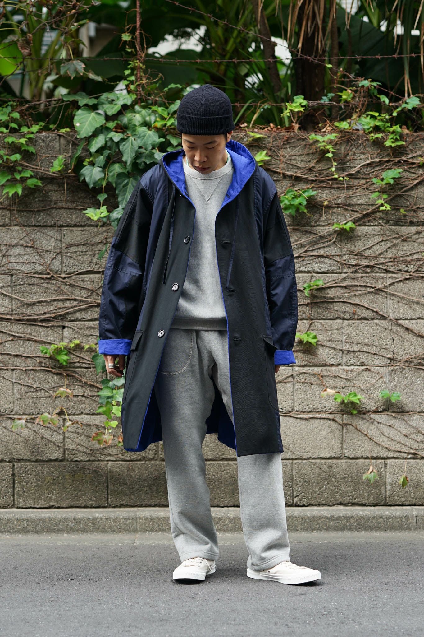 両Vトレーナー V SWEATER（GRAY） | ARCH ONLINE SHOP