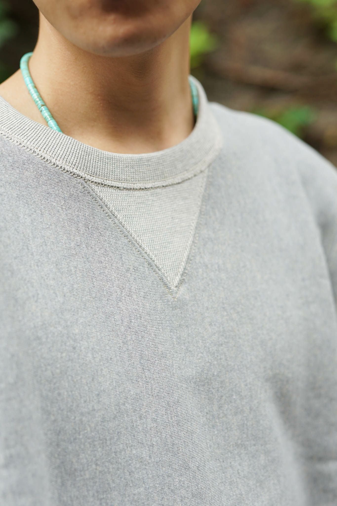 両Vトレーナー V SWEATER（GRAY） | ARCH ONLINE SHOP