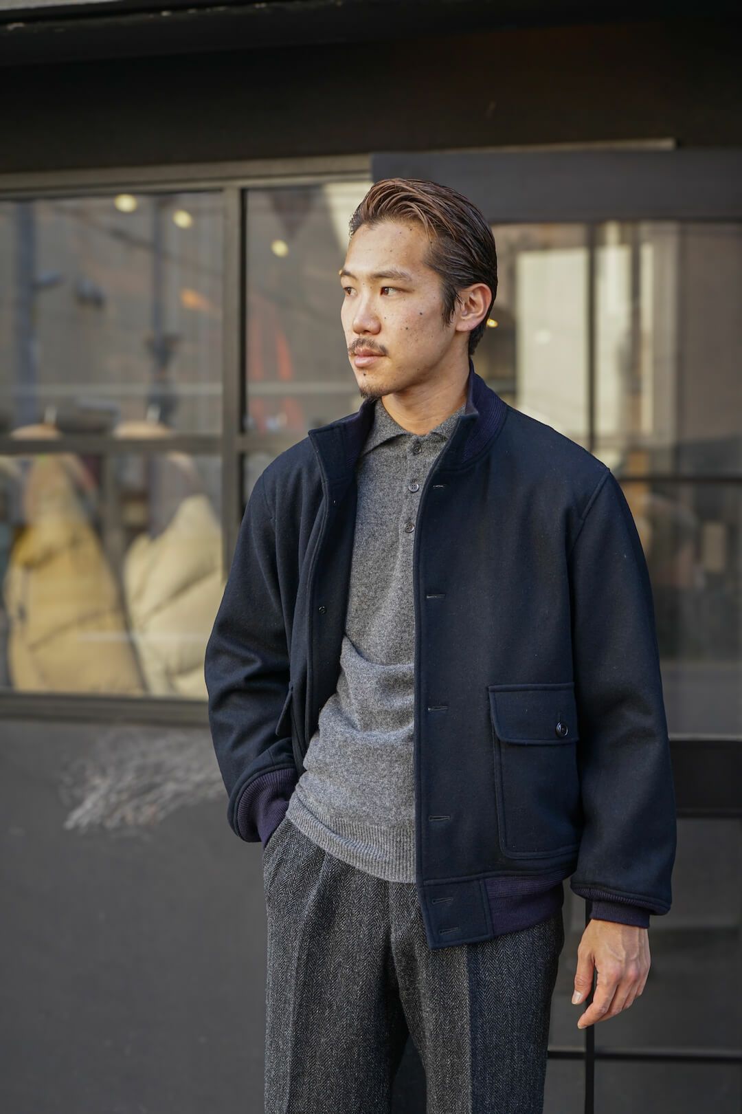 William Lockie LAMBS POLO KNIT（CLIFF） | ARCH ONLINE SHOP