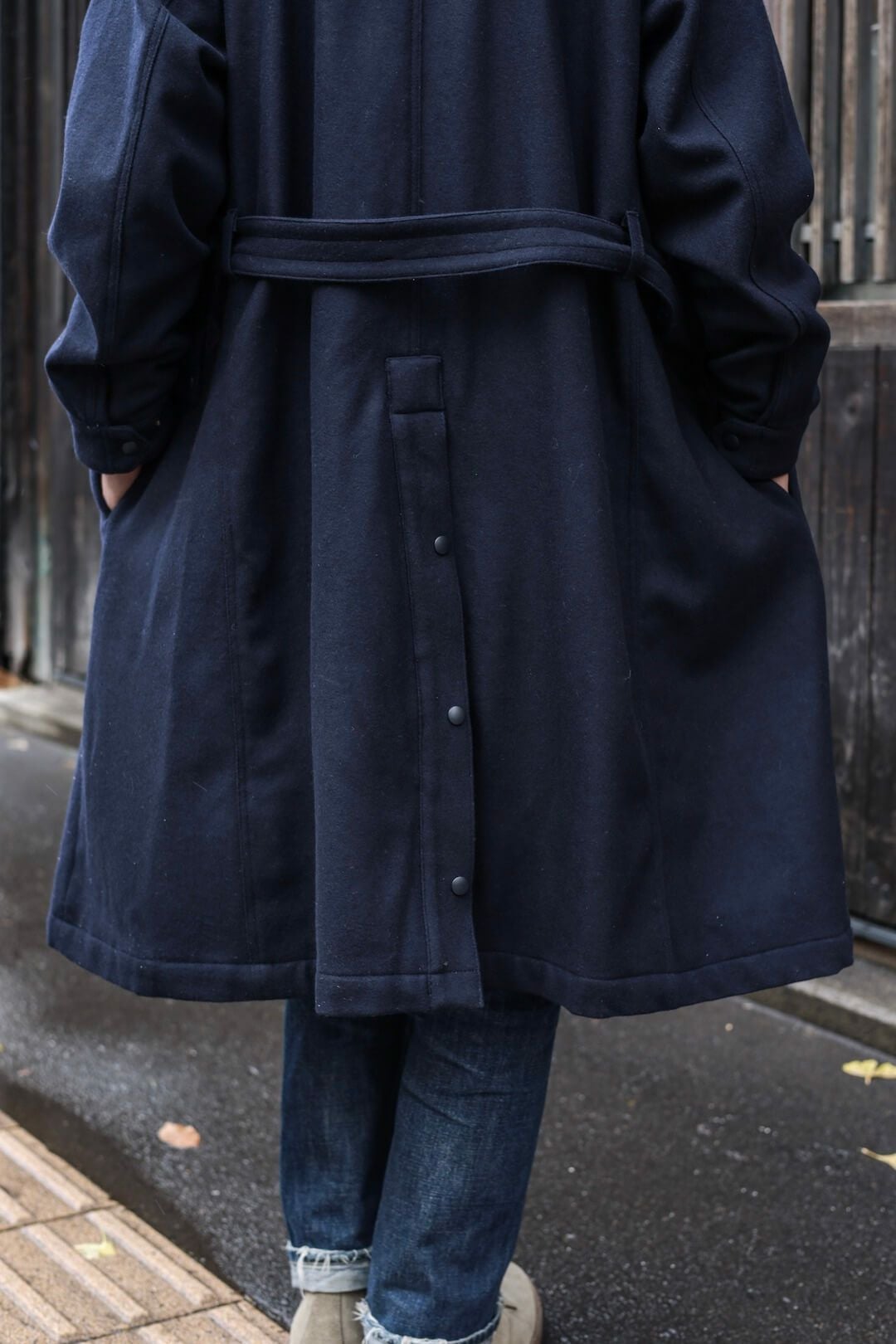 Douglas Wool Melton - ARCH EXCLUSIVE （NAVY） | ARCH ONLINE SHOP