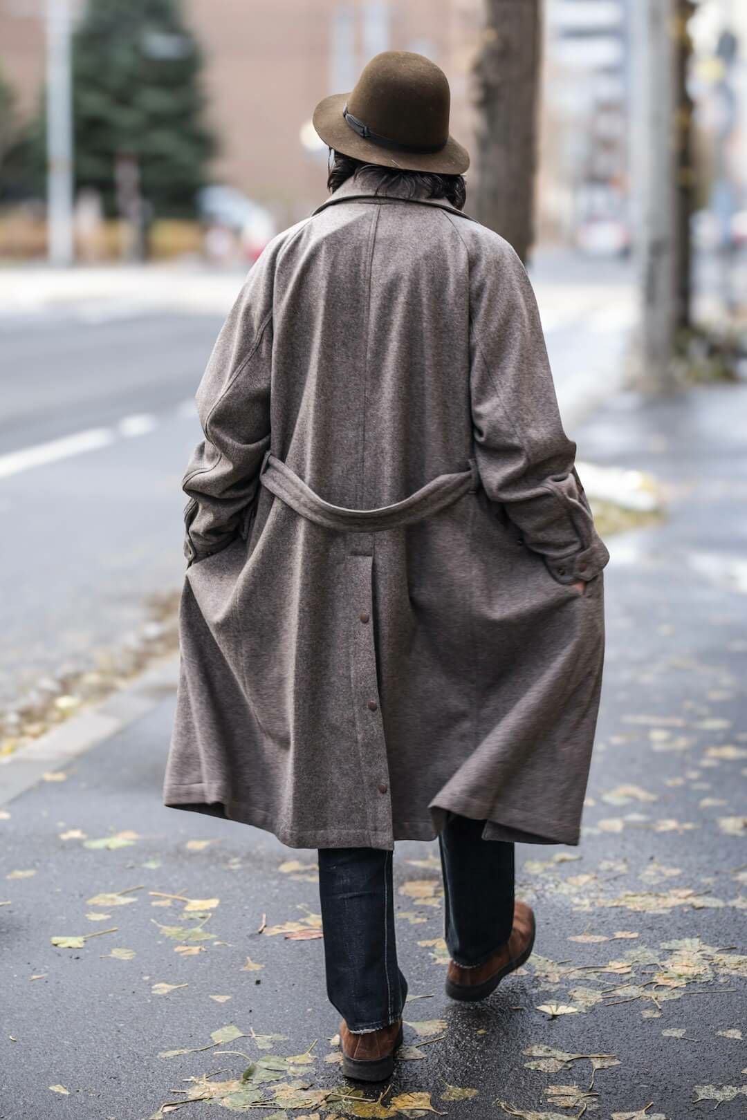 Douglas Wool Melton - ARCH EXCLUSIVE （BROWN） | ARCH ONLINE SHOP