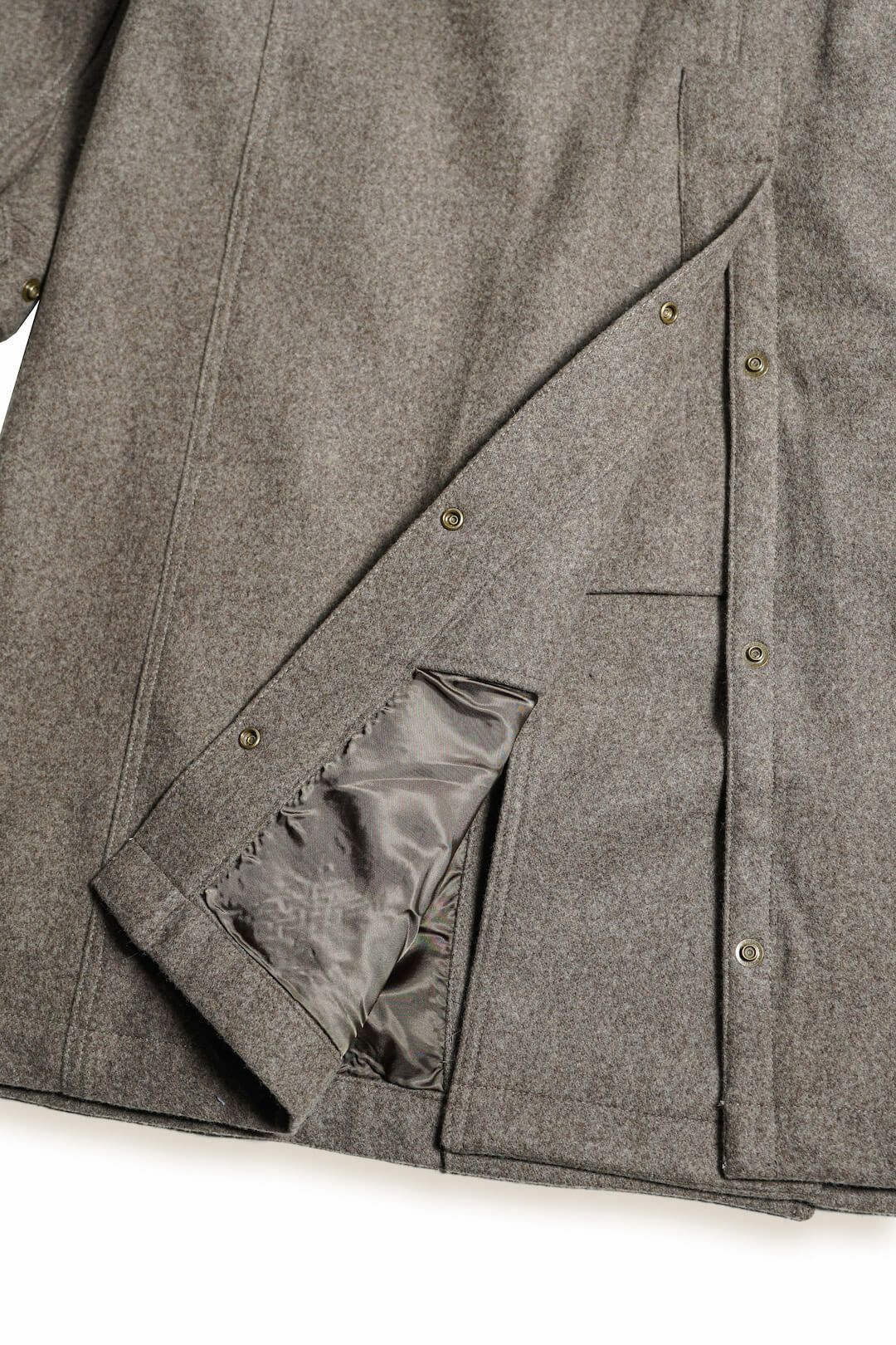 Douglas Wool Melton - ARCH EXCLUSIVE （BROWN） | ARCH ONLINE SHOP