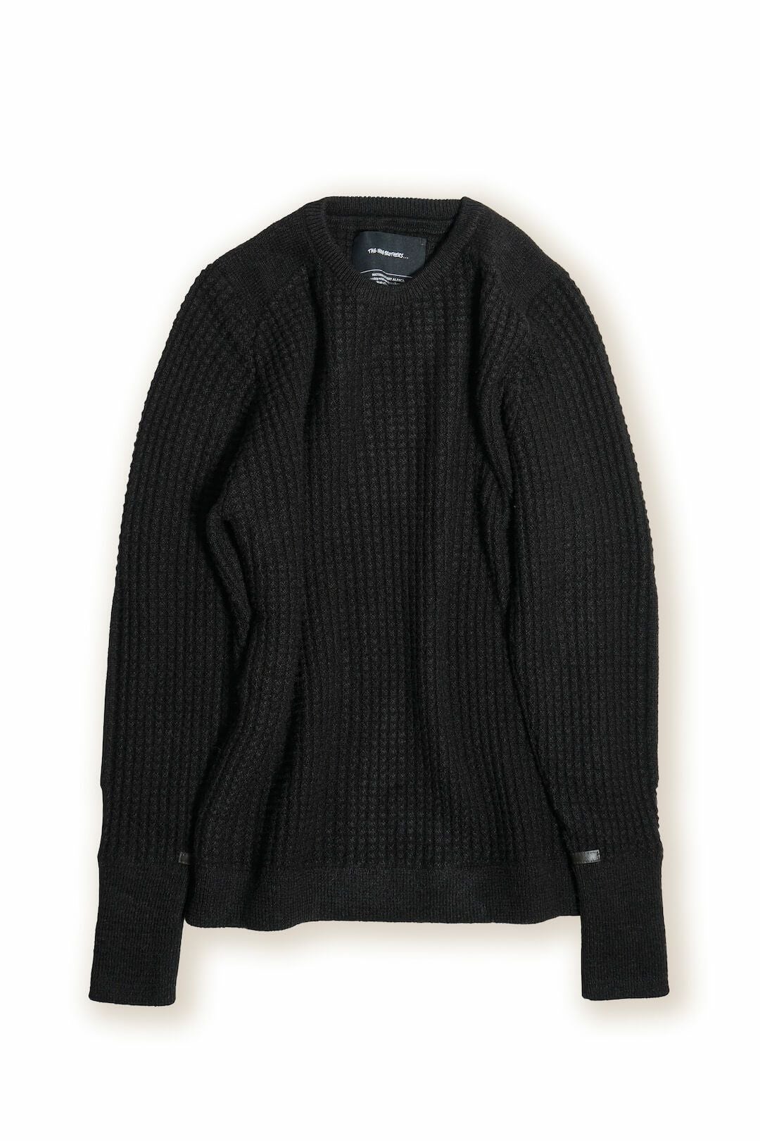 LOW GAUGE WAFFLE - PURE BLACK | ARCH ONLINE SHOP
