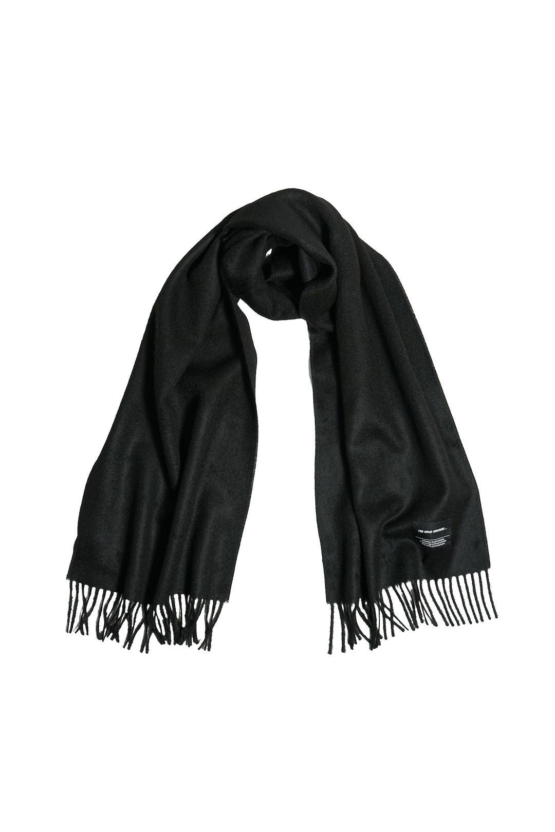 BRUSHED SCARF - PURE BLACK | ARCH ONLINE SHOP