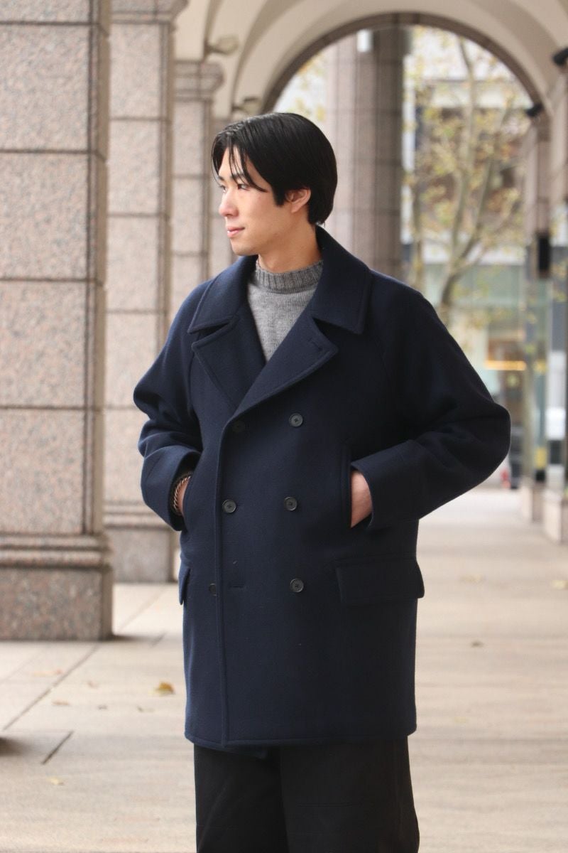 Raglan Pea Coat Ver.2 | ARCH ONLINE SHOP