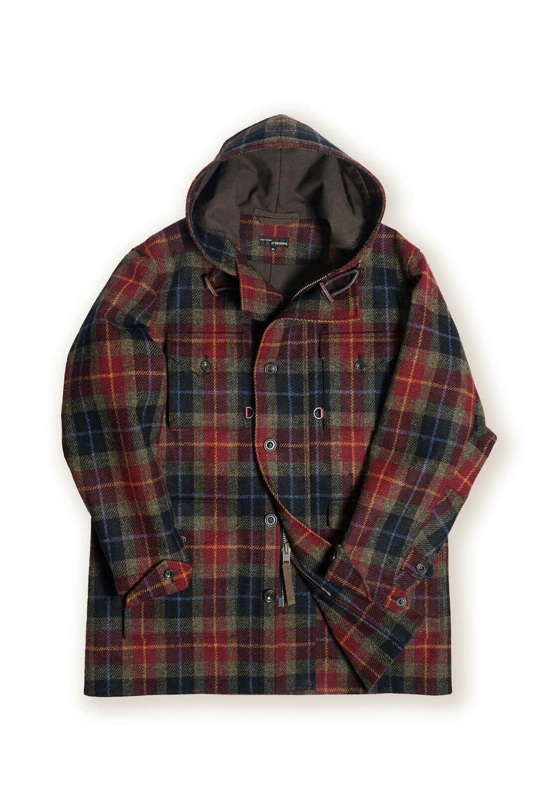 美品 MOJITO ヘリンボーンウール カバーオール ジャケット モヒート ULTIMATE_GEORGE'S COAT（RED） | ARCH ONLINE SHOP