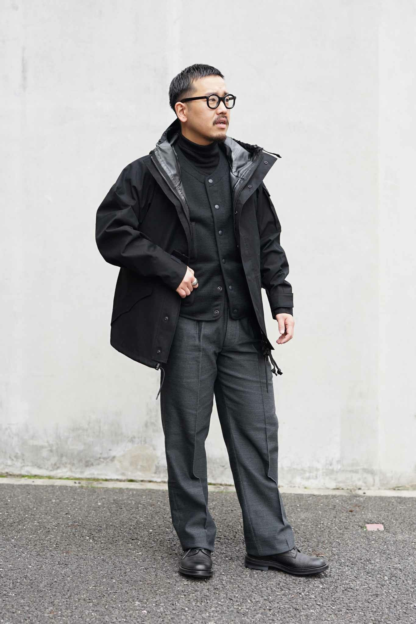 undercover / ism ECWCS パーカー JONIO ECWCS PARKA 80/20 Membrane Cloth（BLACK） | ARCH ONLINE SHOP