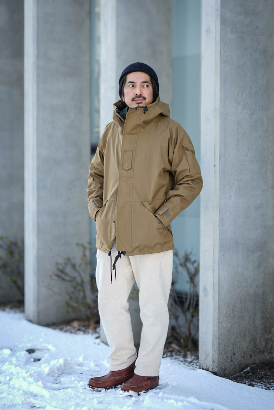 ECWCS PARKA 80/20 Membrane Cloth（COYOTE） | ARCH ONLINE SHOP