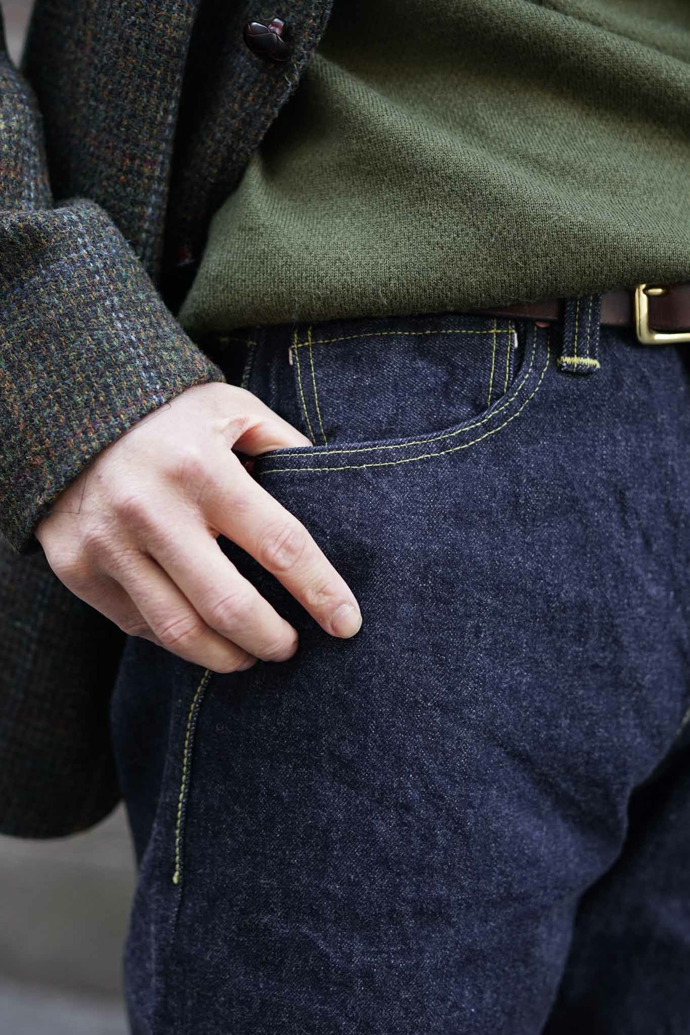 43XX WW II Denim Natural Indigo Dye 15th Anniversary Model | ARCH