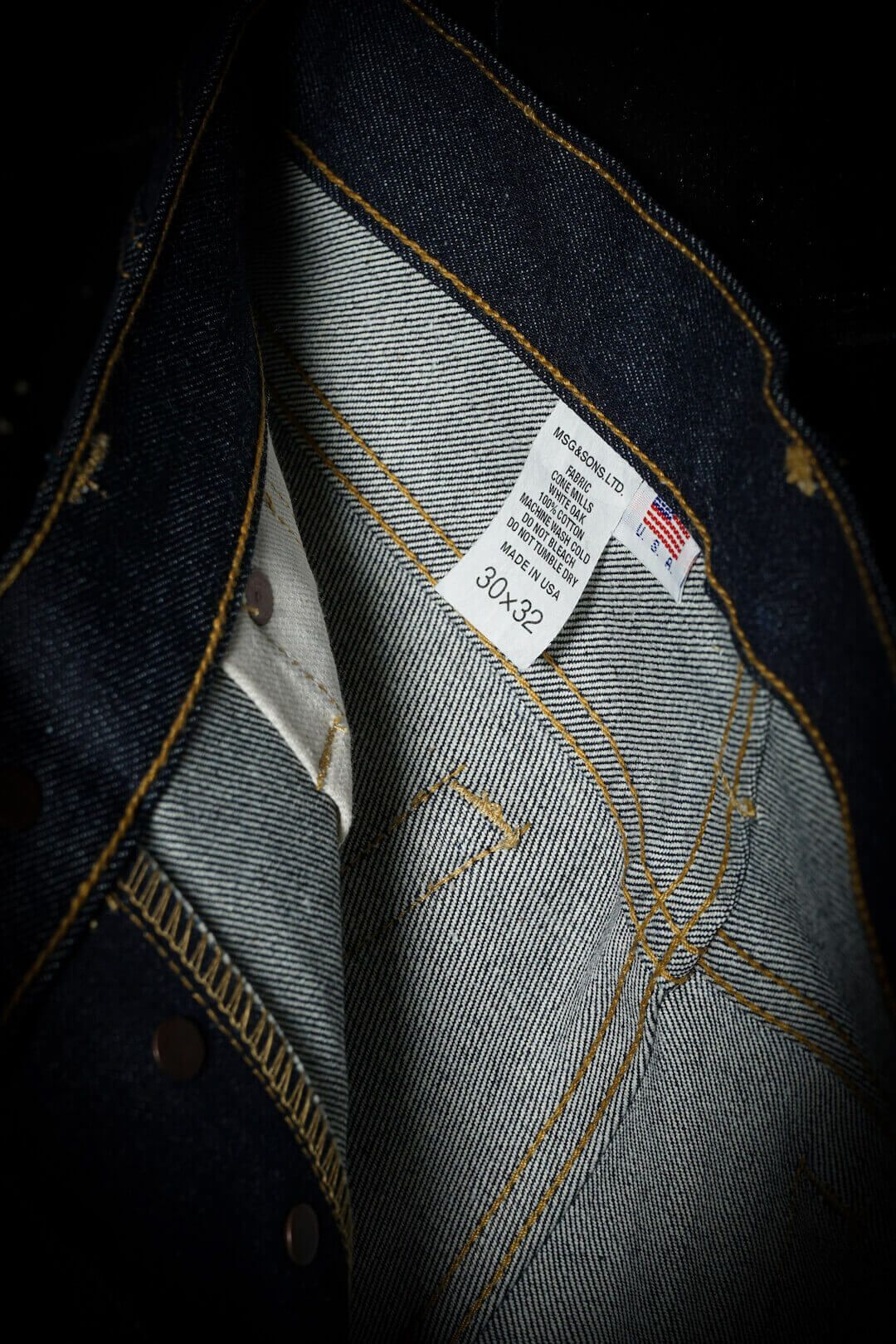 DEAD STOCK CONE MILLS BLUE JEANS MADE IN U.S.A. | ARCH ONLINE SHOP