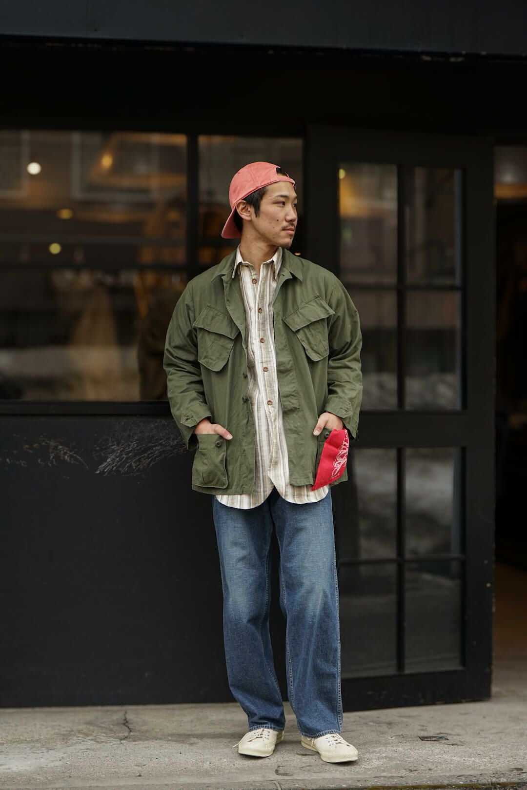 Mil. Denim Trousers - Vintage Washed | ARCH ONLINE SHOP