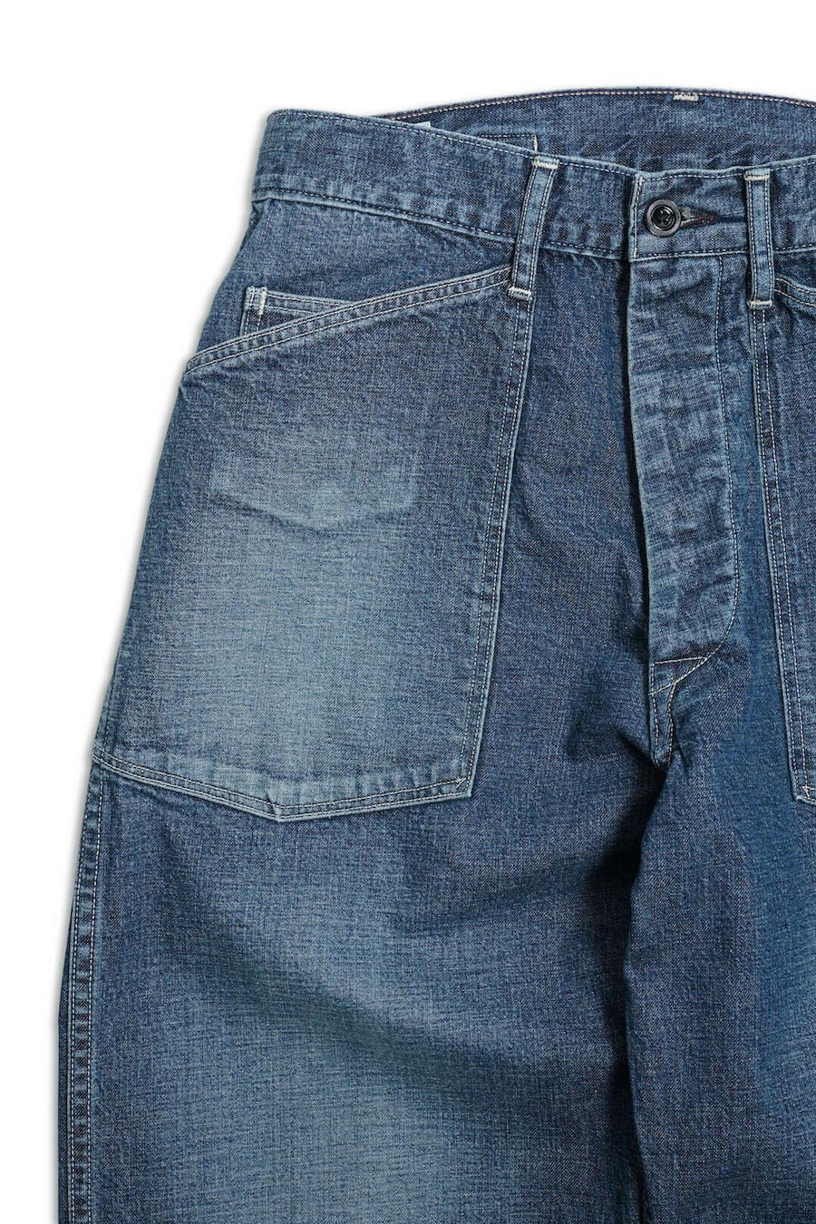 Mil. Denim Trousers - Vintage Washed | ARCH ONLINE SHOP