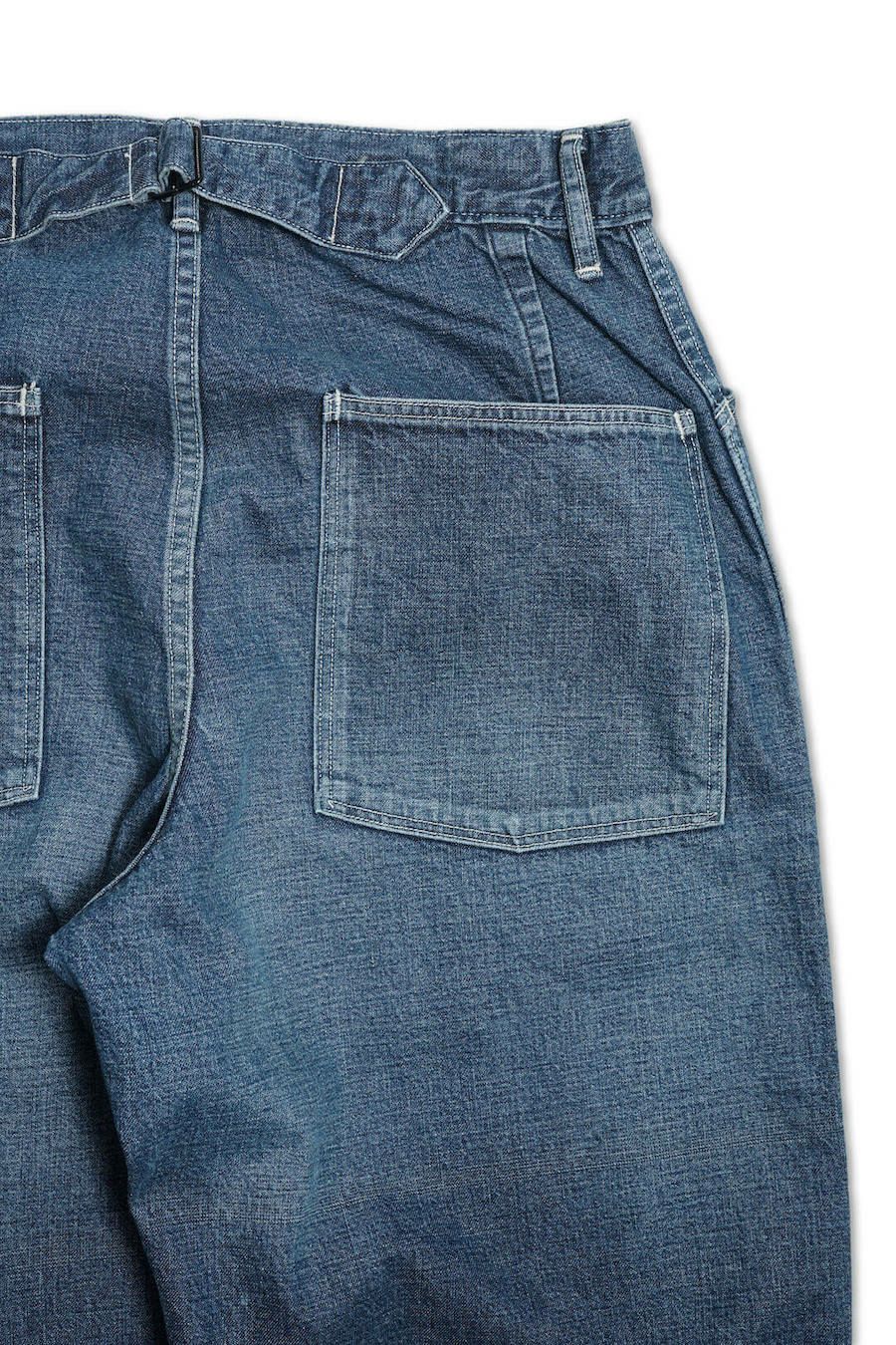 Mil. Denim Trousers - Vintage Washed | ARCH ONLINE SHOP