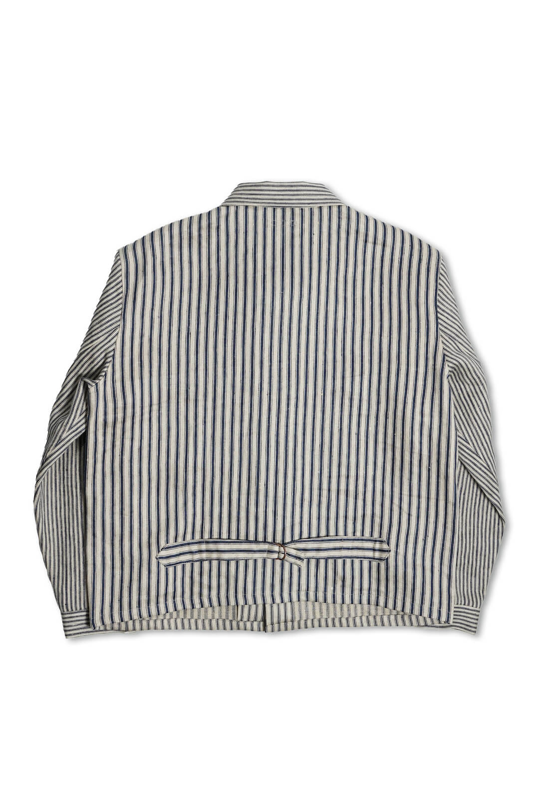VINTAGE FARMERS LINEN STRIPE CHINCH BACK BLOUSON | ARCH ONLINE SHOP