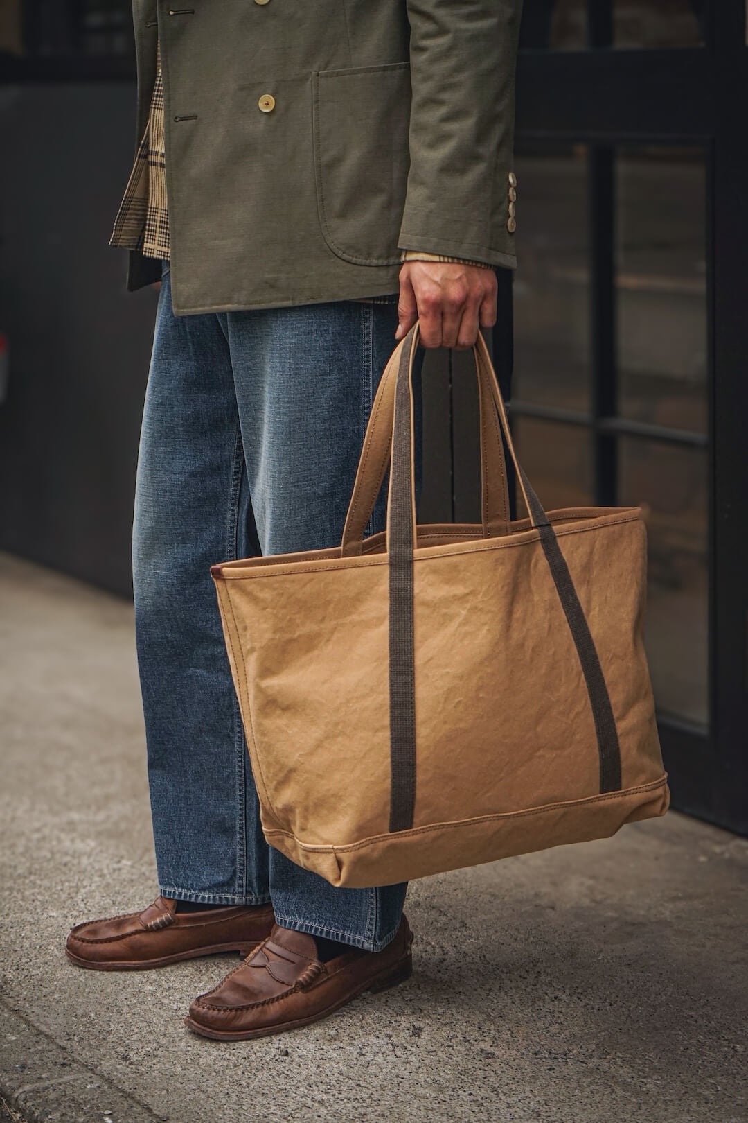9 CANVAS BASIC TOTE（TAN） | ARCH ONLINE SHOP