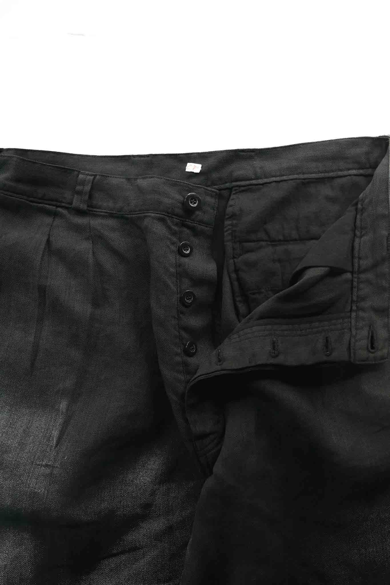 PANTALON MACAU - RAMIE（BLACK） | ARCH ONLINE SHOP