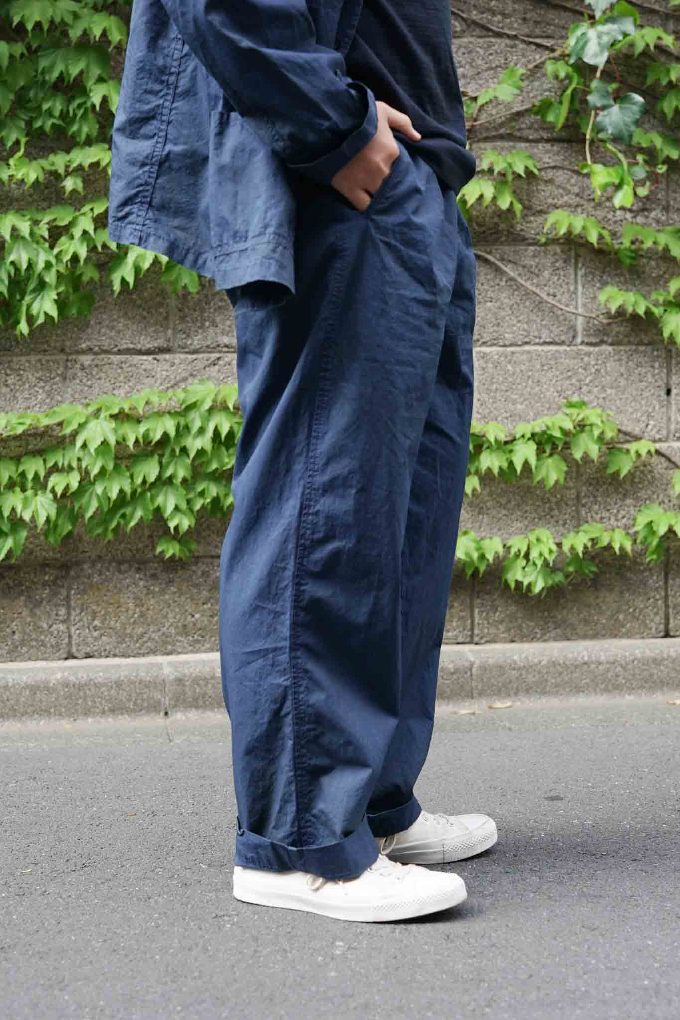 PANTALON MAGLIOC - COTTON（BLACK INDIGO） | ARCH ONLINE SHOP