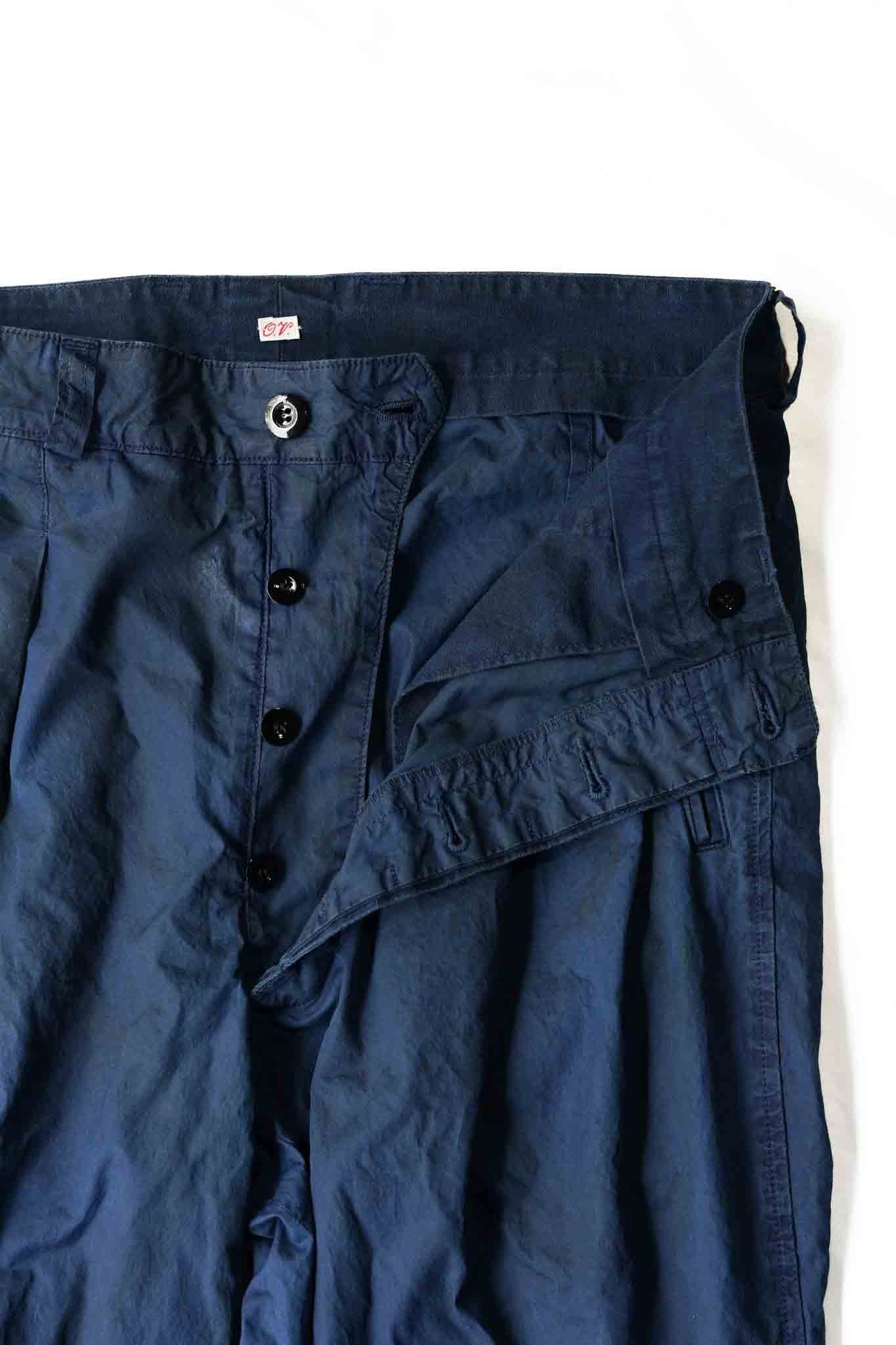 PANTALON MAGLIOC - COTTON（BLACK INDIGO） | ARCH ONLINE SHOP
