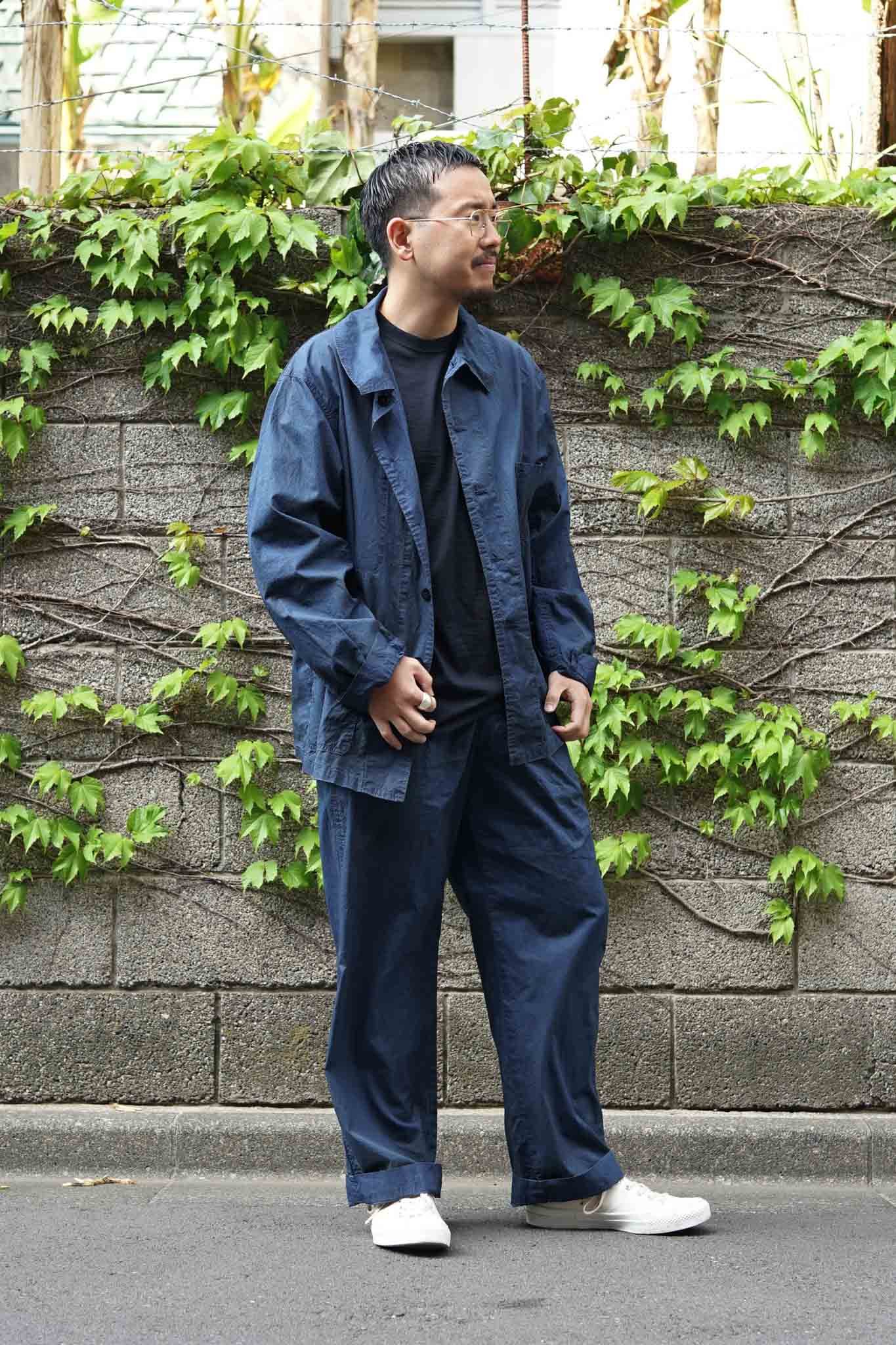 VESTE DRAP - COTTON （BLACK INDIGO） | ARCH ONLINE SHOP