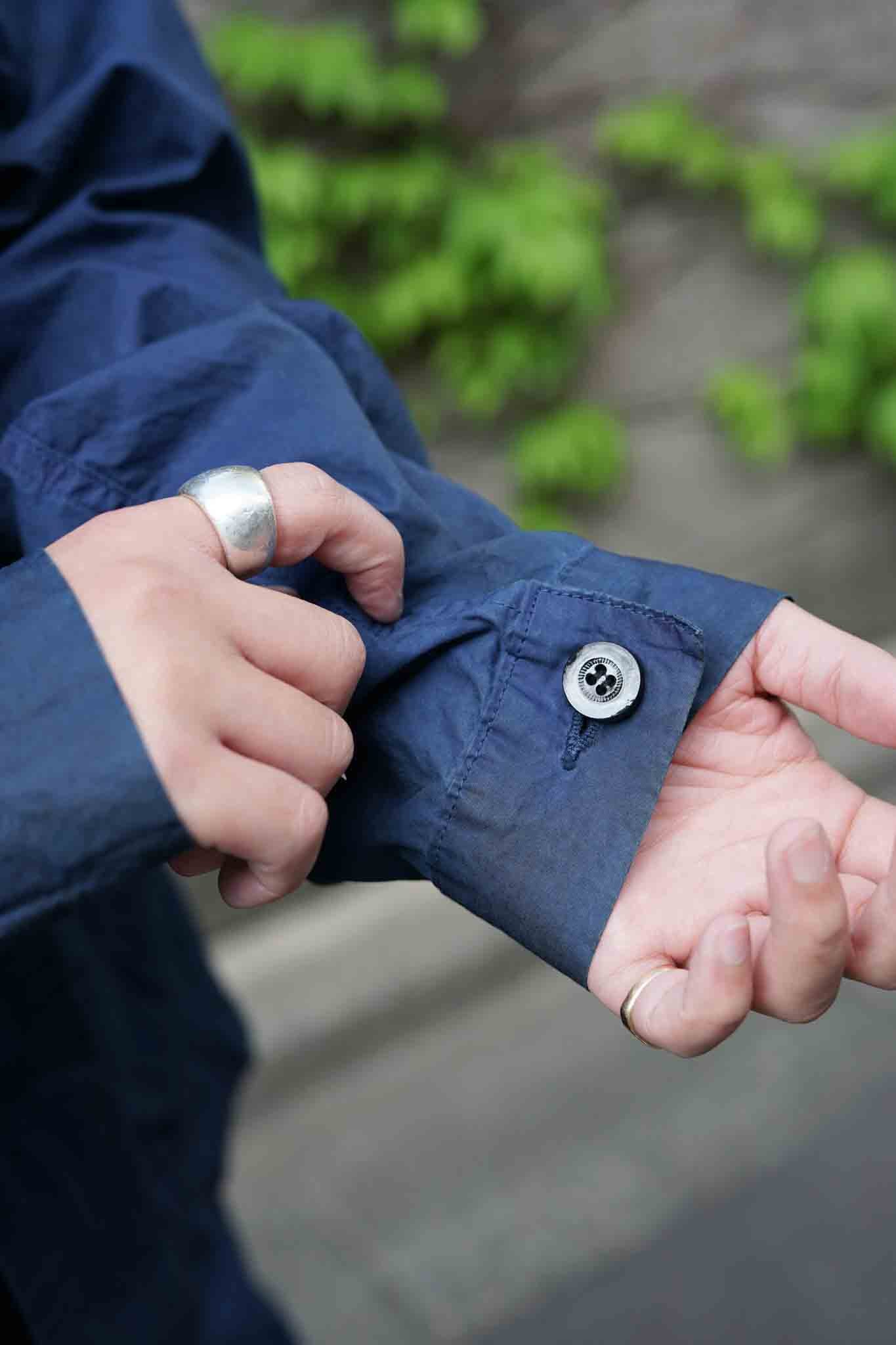 VESTE DRAP - COTTON （BLACK INDIGO）＊ | ARCH ONLINE SHOP