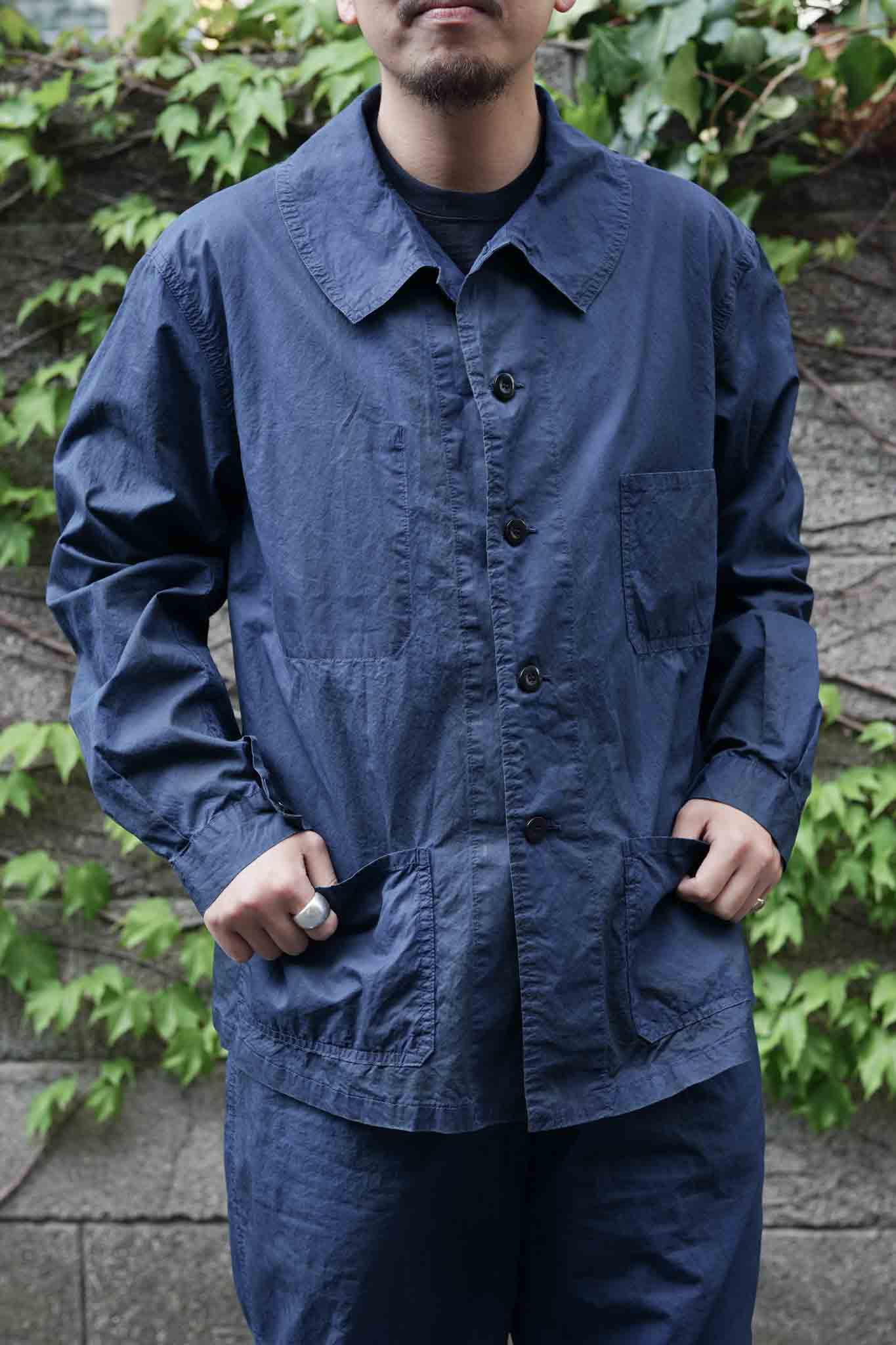 VESTE DRAP - COTTON （BLACK INDIGO） | ARCH ONLINE SHOP
