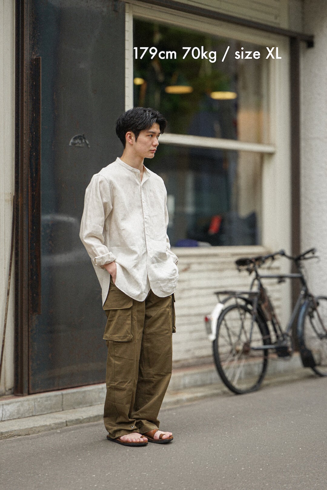 トップス ARCH R.A.F SHIRTS - END ON END R.A.F. SHIRTS - LINEN END ON END | ARCH ONLINE SHOP