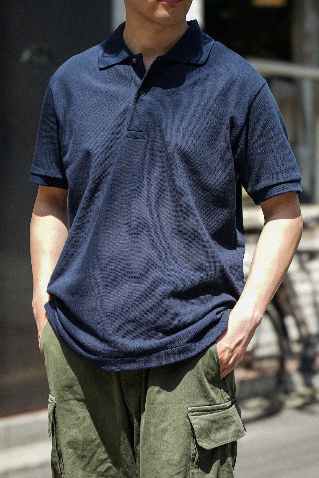 FRENCH POLO - MADE IN FRANCE（MARINE） | ARCH ONLINE SHOP