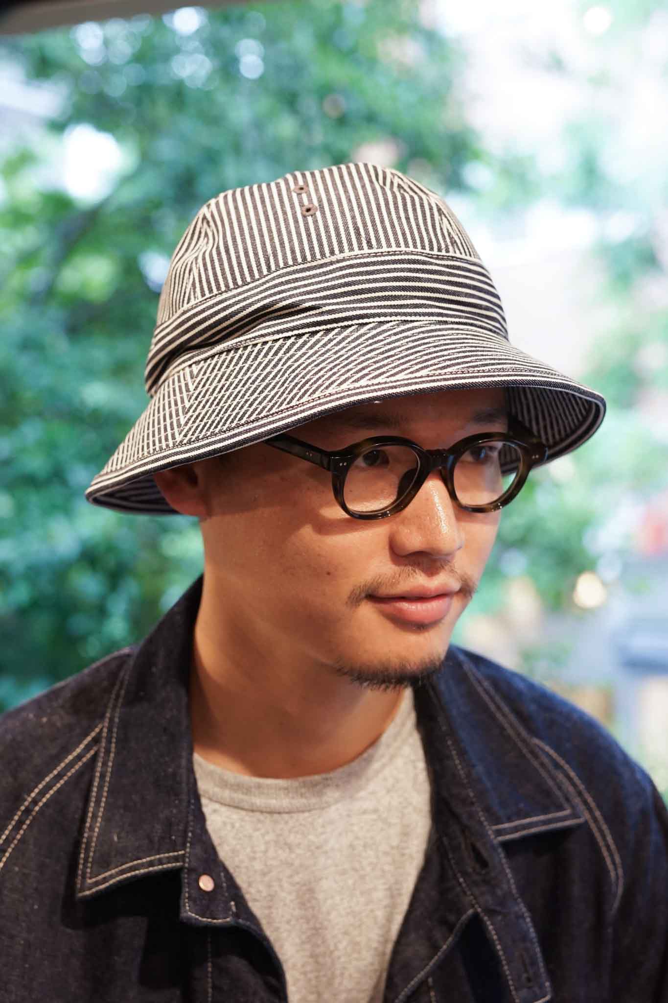 BONCOURA US NAVY HAT シャンブレーリバーシブルハットボンクラ US NAVY HAT（STRIPE） | ARCH ONLINE SHOP