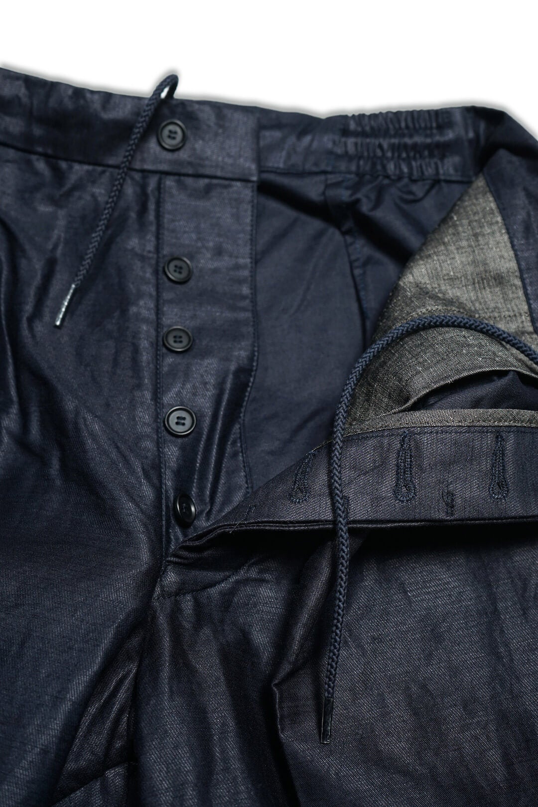 EASY TROUSERS COTTON LINEN（NAVY） | ARCH ONLINE SHOP