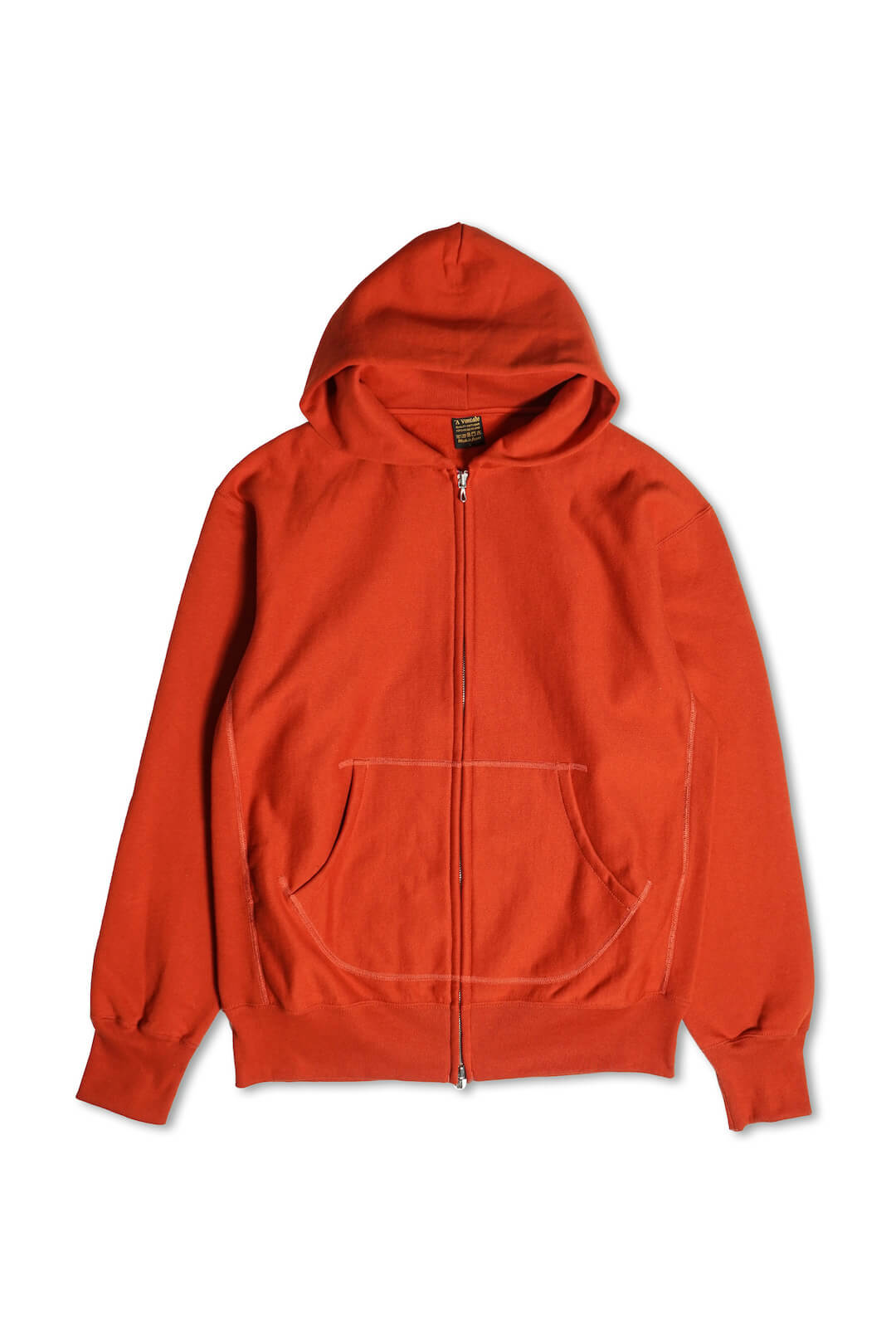 ARCH フルジップ フード付きジャケット S REVERSE ZIP HOODY（SCARLET） | ARCH ONLINE SHOP