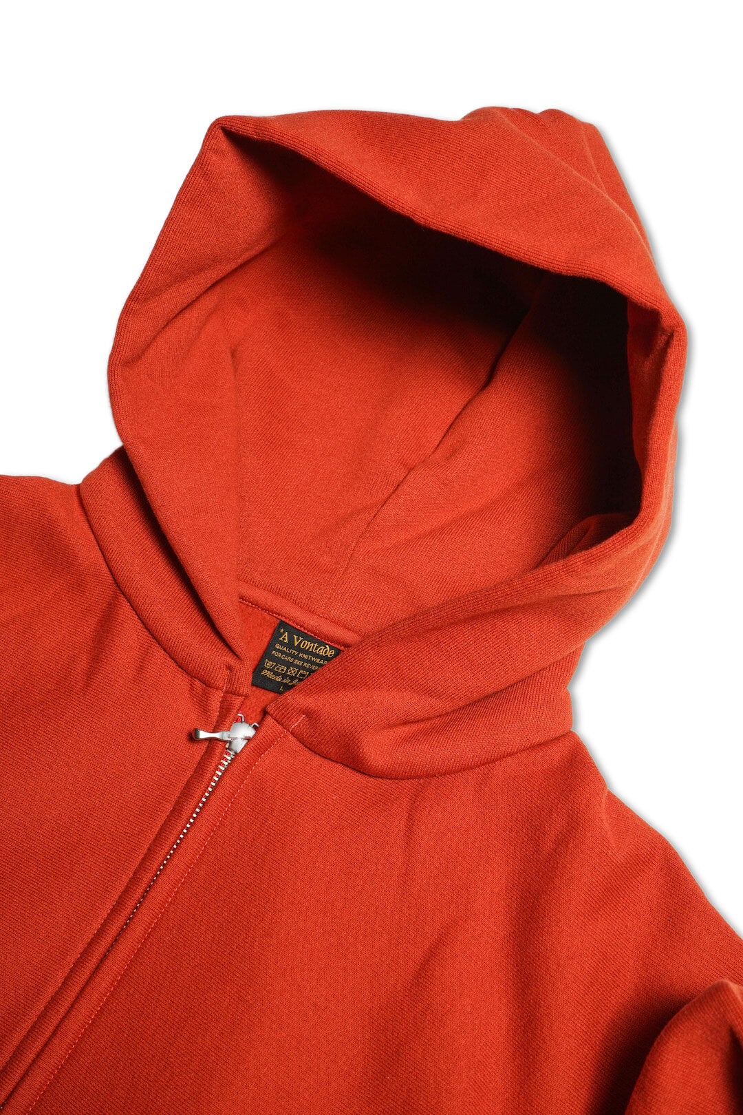 REVERSE ZIP HOODY（SCARLET） | ARCH ONLINE SHOP