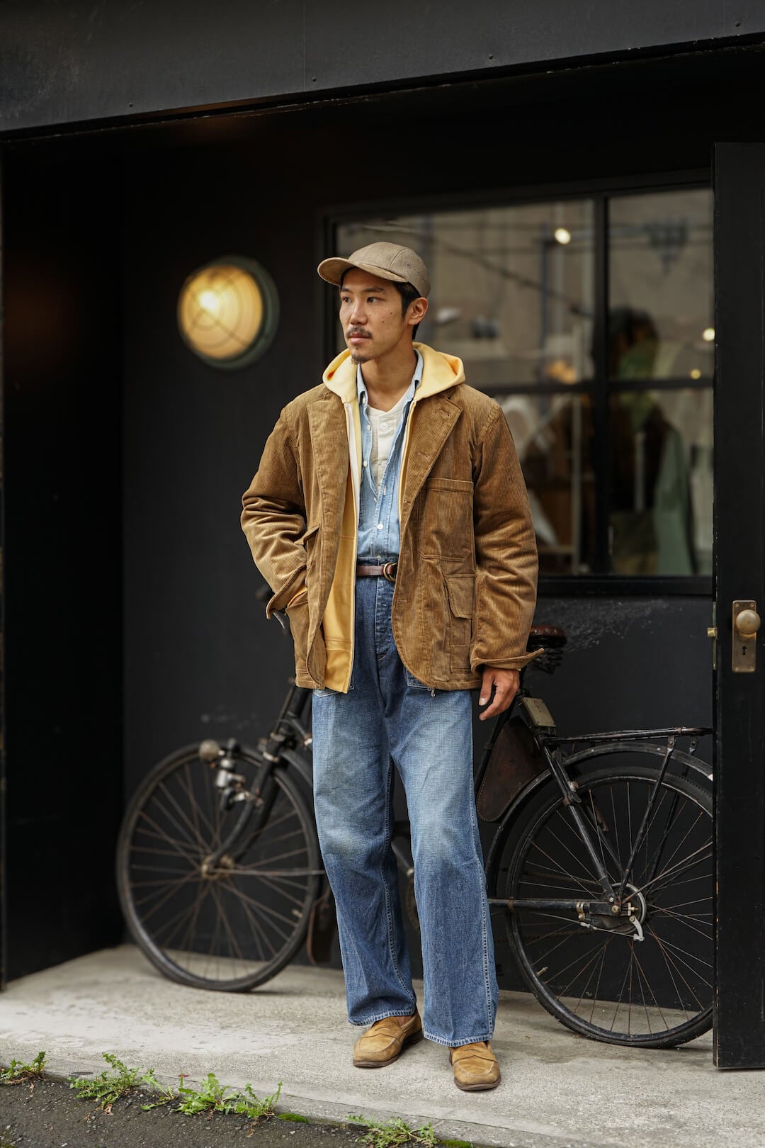 REVERSE ZIP HOODY（SAFFRON） | ARCH ONLINE SHOP