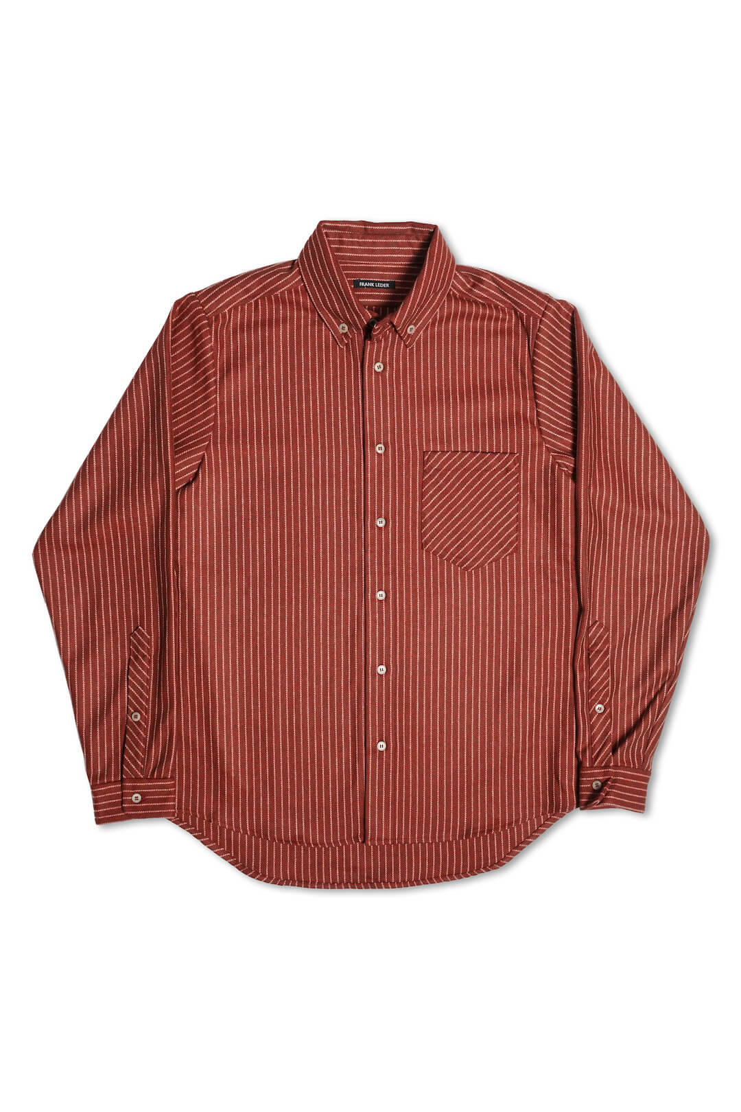RED STRIPED WOOL B.D SHIRTS | ARCH ONLINE SHOP