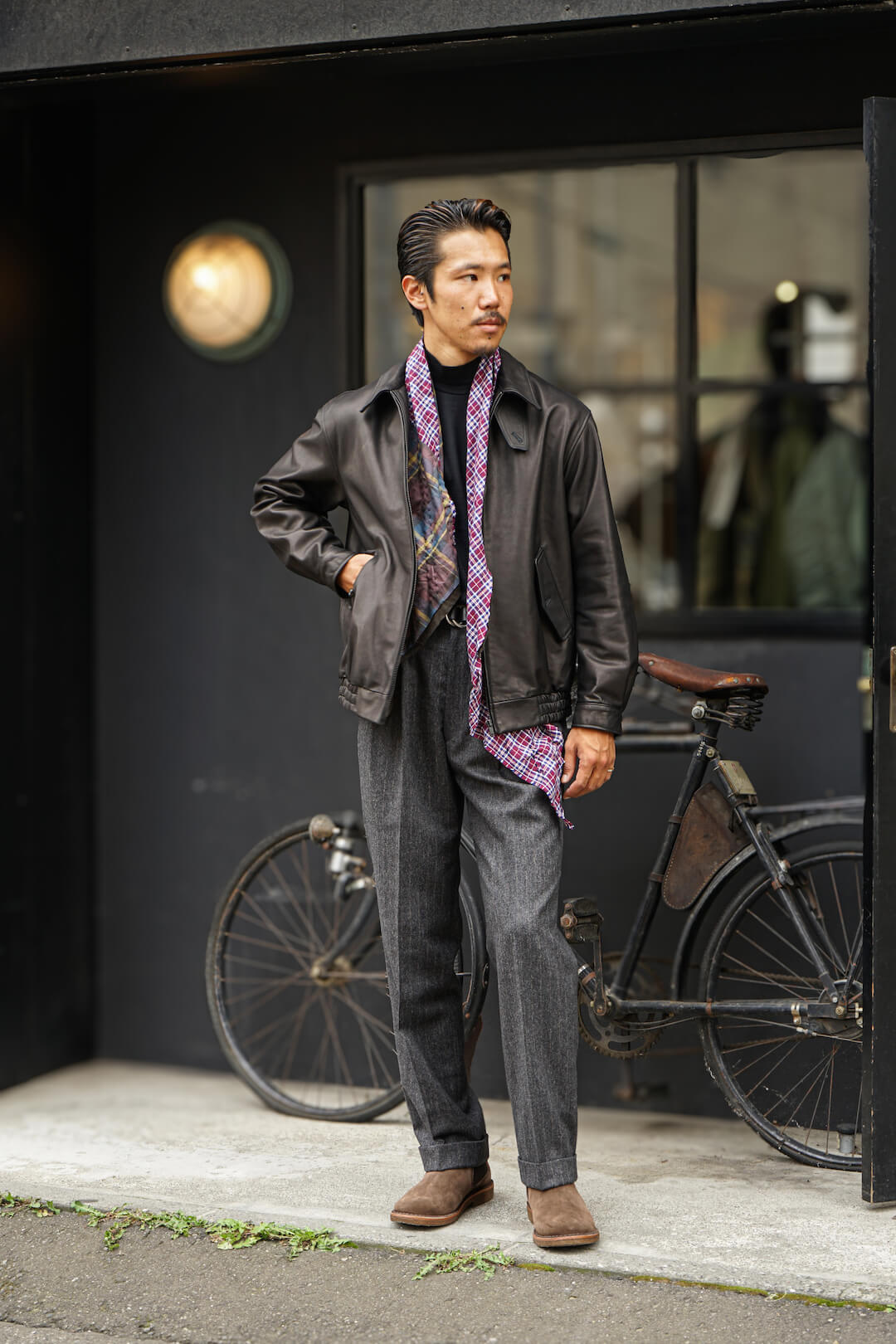 2P TROUSER - SERGE STRIPE | ARCH ONLINE SHOP